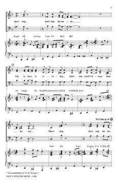 Don't Stop The Music (Kirby Shaw) 