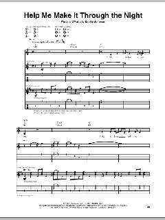 Help Me Make It Through The Night von Elvis Presley (Download) 