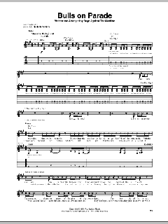 Bulls On Parade von Rage Against The Machine (Download) 