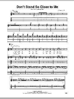 Don't Stand So Close To Me von Sting (Download) 