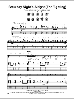 Saturday Night's Alright von Elton John (Download) 