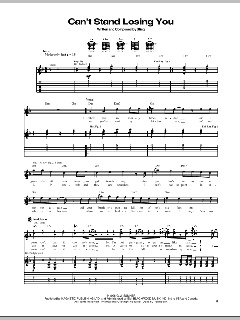 Can't Stand Losing You von Sting (Download) 