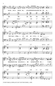 It Don't Mean A Thing (Duke Ellington) 