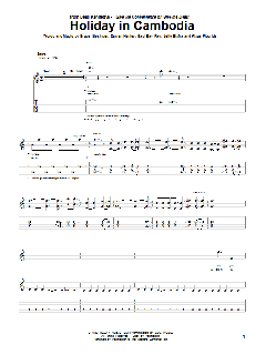 Holiday In Cambodia von Jello Biafra (Download) 
