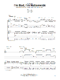 I'm Bad, I'm Nationwide von ZZ Top (Download) 