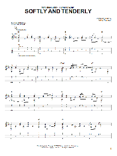 Softly And Tenderly von Steve Hunter (Download) 