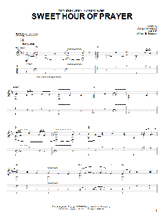 Sweet Hour Of Prayer von Steve Hunter (Download) 