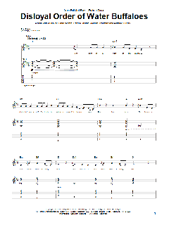 Disloyal Order Of Water Buffaloes von Fall Out Boy (Download) 