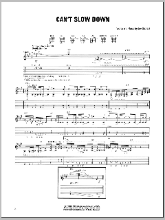 Can't Slow Down von Joe Satriani (Download) 