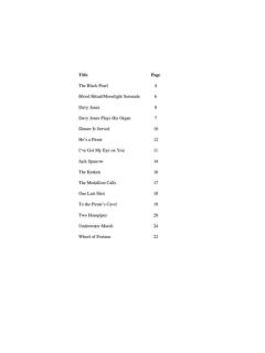 Pirates of the Caribbean von Klaus Badelt 