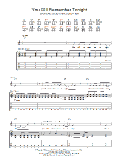 You Will Remember Tonight von Andrew W.K. (Download) 