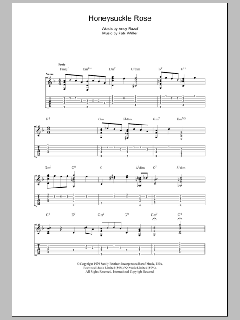 Honeysuckle Rose von Andy Razaf (Download) 