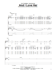 And I Love Her von The Beatles (Download) 