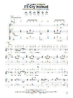 I'll Cry Instead von The Beatles (Download) 