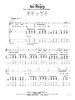 No Reply von The Beatles (Download) 