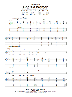 She's A Woman von The Beatles (Download) 