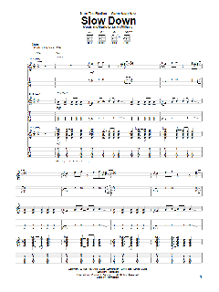 Slow Down von The Beatles (Download) 