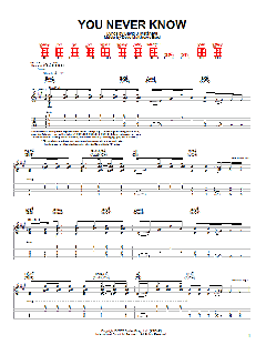 You Never Know von David J. Matthews (Download) 