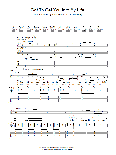 Got To Get You Into My Life von The Beatles (Download) 