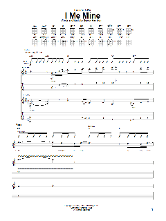 I Me Mine von The Beatles (Download) 