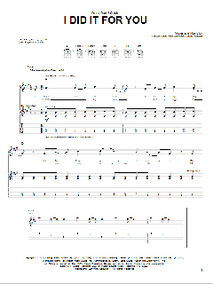 I Did It For You von David Cook (Download) 