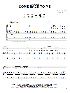 Come Back To Me von David Cook (Download) 