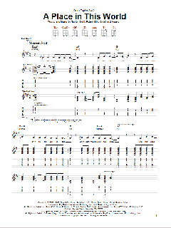 A Place In This World von Taylor Swift (Download) 