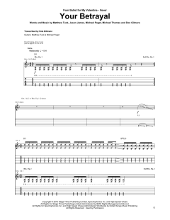 Your Betrayal von Bullet For My Valentine (Download) 