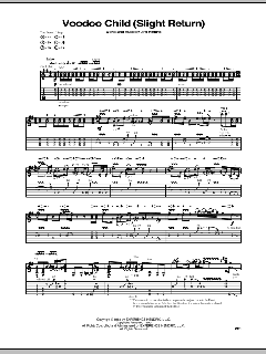 Voodoo Child (Slight Return) von Jimi Hendrix (Download) 