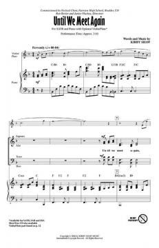 Until We Meet Again (Kirby Shaw) 