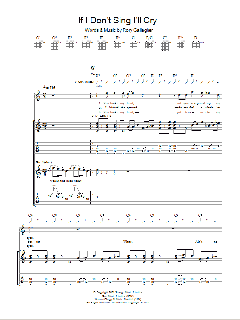 If I Don't Sing I'll Cry von Rory Gallagher (Download) 