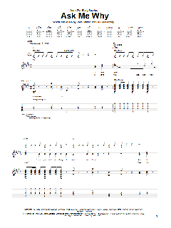Ask Me Why von The Beatles (Download) 