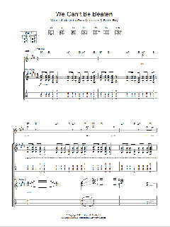 We Can't Be Beaten von Gary Anderson (Download) 