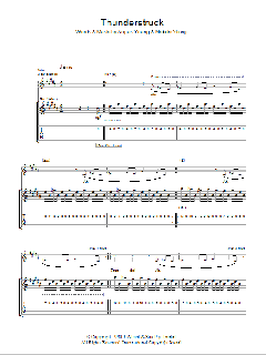 Thunderstruck von Angus Young (Download) 
