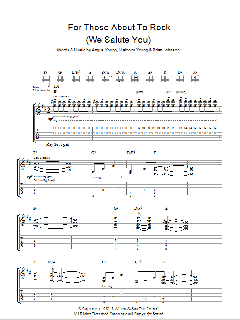 For Those About To Rock von Brian Johnson (Download) 