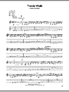 Travis Walk von Stevie Ray Vaughan (Download) 
