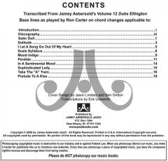 Bass Lines Aebersold Vol. 12 (Jamey Aebersold) 