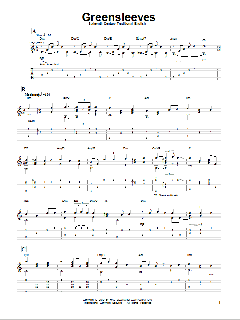 Greensleeves von Traditional English Folksong (Download) 