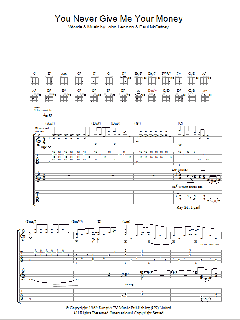 You Never Give Me Your Money von The Beatles (Download) 