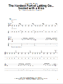 The Hardest Part Of Letting Go...Sealed With A Kiss von Megadeth (Download) 