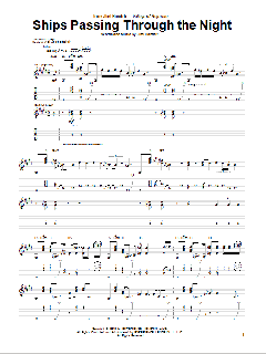 Ships Passing Through The Night von Jimi Hendrix (Download) 