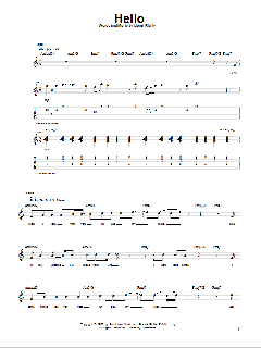 Hello von Lionel Richie (Download) 