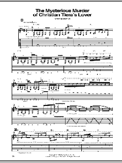 The Mysterious Murder Of Christian Tiera's Lover von Steve Vai (Download) 
