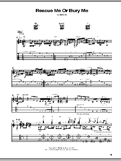 Rescue Me Or Bury Me von Steve Vai (Download) 