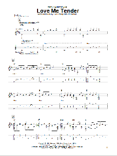 Love Me Tender von Elvis Presley (Download) 