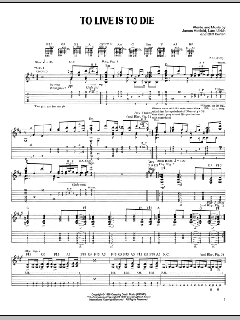 To Live Is To Die von Metallica (Download) 