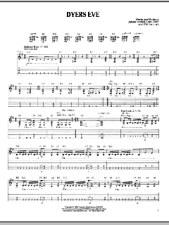 Dyers Eve von Metallica (Download) 