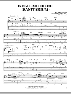 Welcome Home (Sanitarium) von Metallica (Download) 