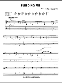 Bleeding Me von Metallica (Download) 