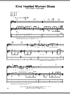 Kind Hearted Woman Blues von Robert Johnson (Download) 